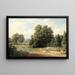 Landschaft - Pierre Thuillier — gerahmtes Bild an der Wand