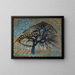 Pointillisme de l'arbre à pommes - Piet Mondrian — gerahmtes Bild an der Wand