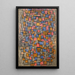 Komposition - Piet Mondrian — gerahmtes Bild an der Wand