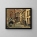 L'ancienne Halle aux Bouchers d'Anvers - Piet Verhaert — gerahmtes Bild an der Wand