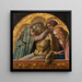 Pietà - Carlo Crivelli — gerahmtes Bild an der Wand