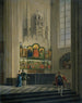 Lamm Gottes des Brüder van Eyck in der Kathedrale Saint-Bavon in Gent - Pieter Frans De Noter — Ansicht des Kunstwerks