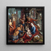 L'Adoration des Mages - Pieter Aertsen — gerahmtes Bild an der Wand