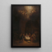 L'Adoration des bergers - Pieter Bout — gerahmtes Bild an der Wand