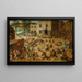 Kinderspiele - Pieter Bruegel der Ältere — gerahmtes Bild an der Wand