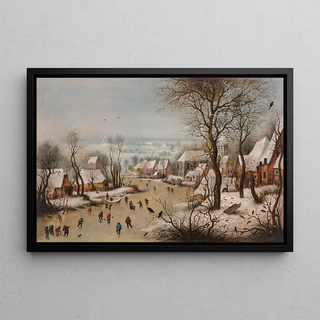 Pieter Brueghel The Younger - La trappe aux oiseaux.webp