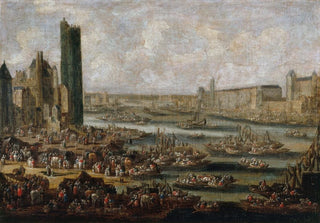 Pieter Casteels - La Tour de Nesle et le Louvre.webp