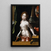 Lucrèce - Pieter Coecke van Aelst — gerahmtes Bild an der Wand