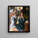 L'Annonciation - Pieter Coecke van Aelst — gerahmtes Bild an der Wand