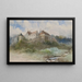 L'ancien monastère cistercien de Bebenhausen près de Tübingen - Pieter Francis Peters — gerahmtes Bild an der Wand