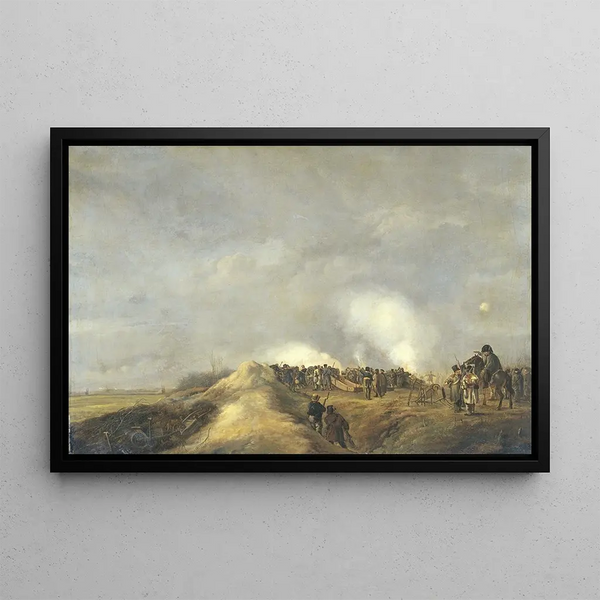 Pieter Gerardus van Os - The Bombardment of Naarden April 1814.webp