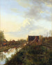 Der Kanal von Graveland - Pieter Gerardus van Os — Ansicht des Kunstwerks