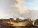 Die halbmondförmige Konstruktion während der Belagerung von Naarden, April 1814 - Pieter Gerardus van Os — Ansicht des Kunstwerks