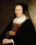 Portrait einer alten Dame - Pieter Harmensz Verelst — Ansicht des Kunstwerks