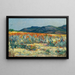 Frühling in Namaqualand - Pieter Hugo Naudé — gerahmtes Bild an der Wand