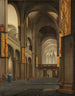 Die Nef und der Chor der Mariakerk in Utrecht - Pieter Jansz Saenredam — Ansicht des Kunstwerks