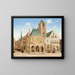 L'ancien hôtel de ville d'Amsterdam - Pieter Jansz Saenredam — gerahmtes Bild an der Wand