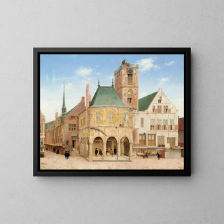 Pieter Jansz Saenredam - The Old Town Hall of Amsterdam.webp