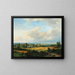 Ein weites Sommerlandschaft - Pieter Lodewijk Francisco Kluyver — gerahmtes Bild an der Wand