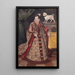 Portrait einer morawischen Frau - Pieter Pietersz der Jüngere — gerahmtes Bild an der Wand
