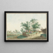 Vue en Gueldre - Pieter Remmers — gerahmtes Bild an der Wand