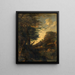 Landschaft - Pieter Rijsbraeck — gerahmtes Bild an der Wand