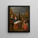 Wassermann - Pieter Snyers — gerahmtes Bild an der Wand