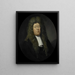 Portrait von Adriaen Paets, Direktor der Rotterdamer Kammer der Niederländischen Ostindien-Kompanie, gewählt im Jahr 1668 - Pieter van der Werff — gerahmtes Bild an der Wand