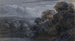 Landschaft mit Bäumen nach Sonnenuntergang - Pieter de With — Ansicht des Kunstwerks