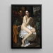 Suzanne et les vieillards - Pieter van Hanselaere — gerahmtes Bild an der Wand