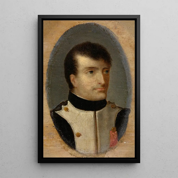 Napoléon Bonaparte als Erster Konsul - Pieter van Huffel — gerahmtes Bild an der Wand