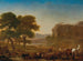 Eine Ansicht der römischen Landschaft mit Hirten, die sich mit ihrem Vieh ausruhen - Pieter van Laer — Ansicht des Kunstwerks