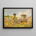 Le Temple de Vesta, Rome - Pietro Barucci — gerahmtes Bild an der Wand