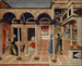 Das Wunder bei der Geburt des heiligen Nikolaus - Pietro di Giovanni d'Ambrogio — Ansicht des Kunstwerks