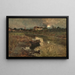 Frieden - Pietro Fragiacomo — gerahmtes Bild an der Wand