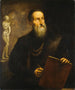 Selbstporträt imaginär von Titien - Pietro della Vecchia — Ansicht des Kunstwerks