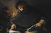 Saint Dominique et le Diable - Pietro della Vecchia — Ansicht des Kunstwerks