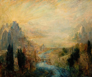 Symbolistisches Landschaftsgemälde - Pinckney Marcius-Simons — Ansicht des Kunstwerks