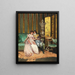 Szenen galante - Pio Ricci — gerahmtes Bild an der Wand