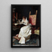 La lettre - Pio Ricci — gerahmtes Bild an der Wand