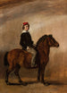 Söhne des Künstlers auf einem Pony - Piotr Michałowski — Ansicht des Kunstwerks