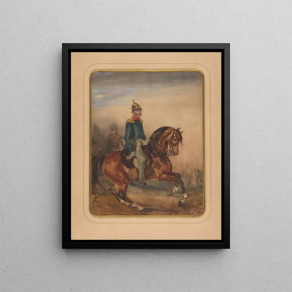 Piotr Michaowski - Portret konny cara Mikoaja I.webp
