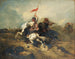 Charge de cavaliers turcs - Piotr Michałowski — Ansicht des Kunstwerks