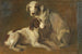 Studie eines Hundes - Piotr Michałowski — Ansicht des Kunstwerks