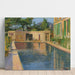 Reproduktion des Gemäldes Schwimmbad, Südfrankreich - Sir John Lavery
