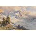 Reproduktion des Gemäldes Piz Roseg - Tschiervagletscher-Gletscher - Edward Theodore Compton Gemälde