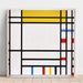 Reproduktion des Gemäldes Place de la Concorde - Piet Mondrian