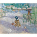 Strand von Nizza von Berthe Morisot — in einem Innenraum präsentiert