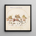 Planche 51 Muscheln des Murex, Einsiedkrabben, Schnecke, Insekten und andere Meereslebewesen - Joris Hoefnagel — gerahmtes Bild an der Wand