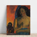 Reproduktion des Gemäldes Poèmes Barbares - Paul Gauguin